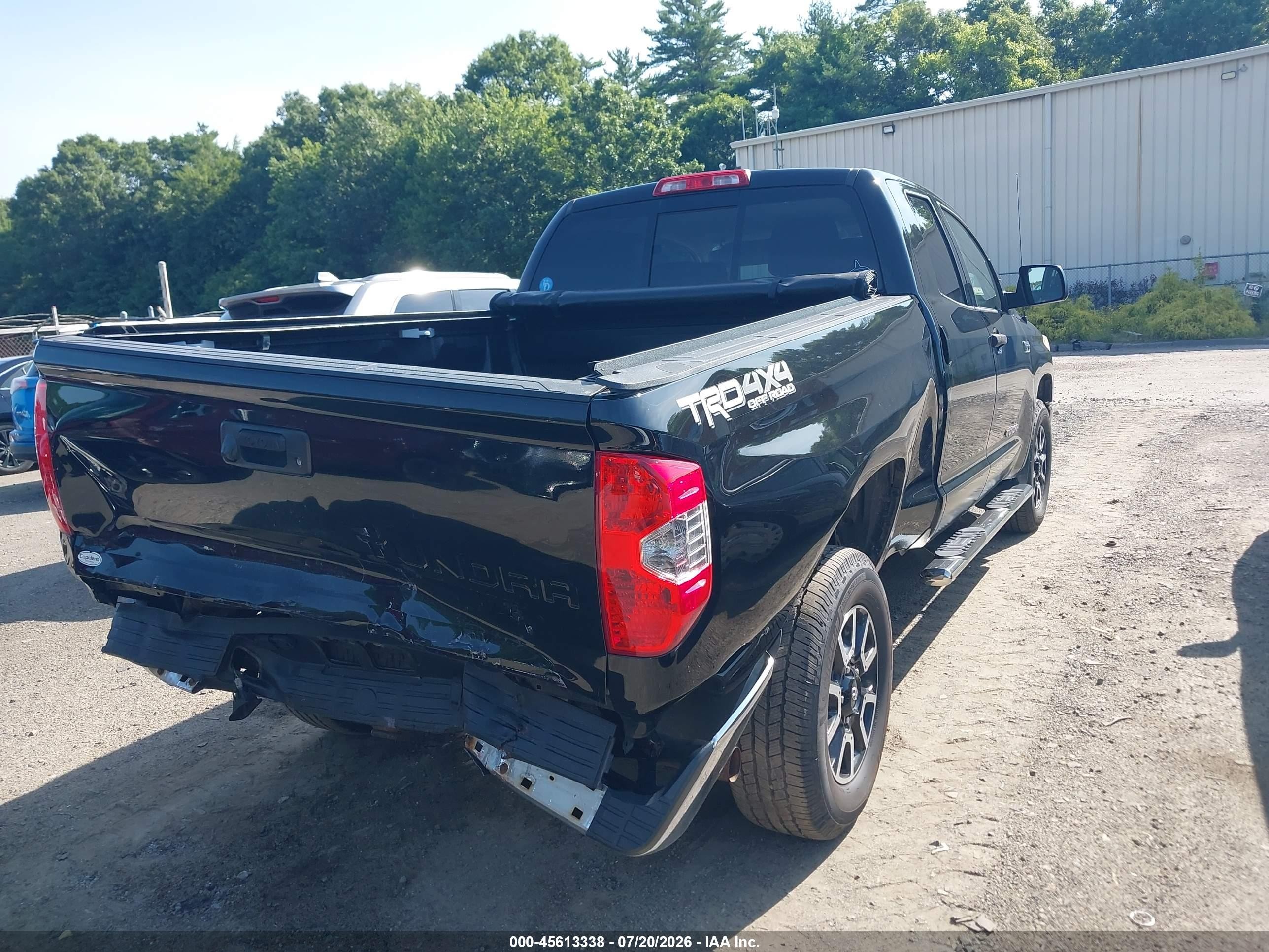 2014 Toyota Tundra Sr5 5.7l V8 Black vin: 5TFUY5F11EX410375