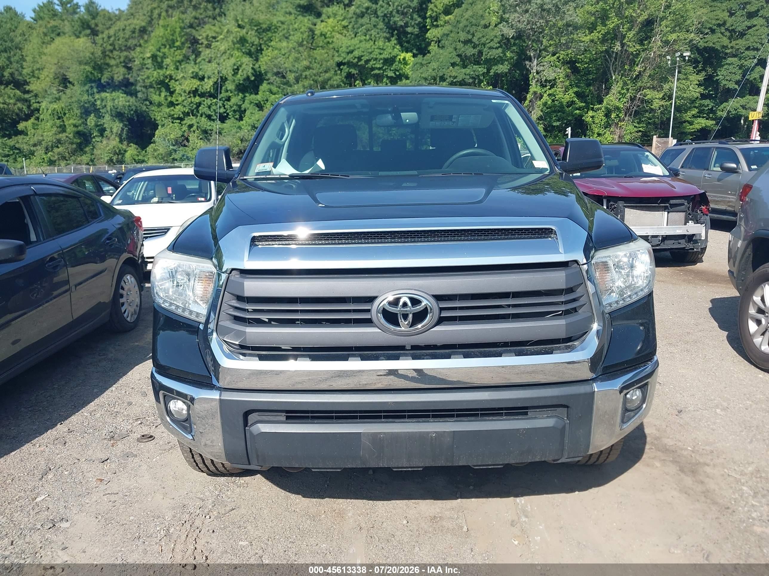 2014 Toyota Tundra Sr5 5.7l V8 Black vin: 5TFUY5F11EX410375
