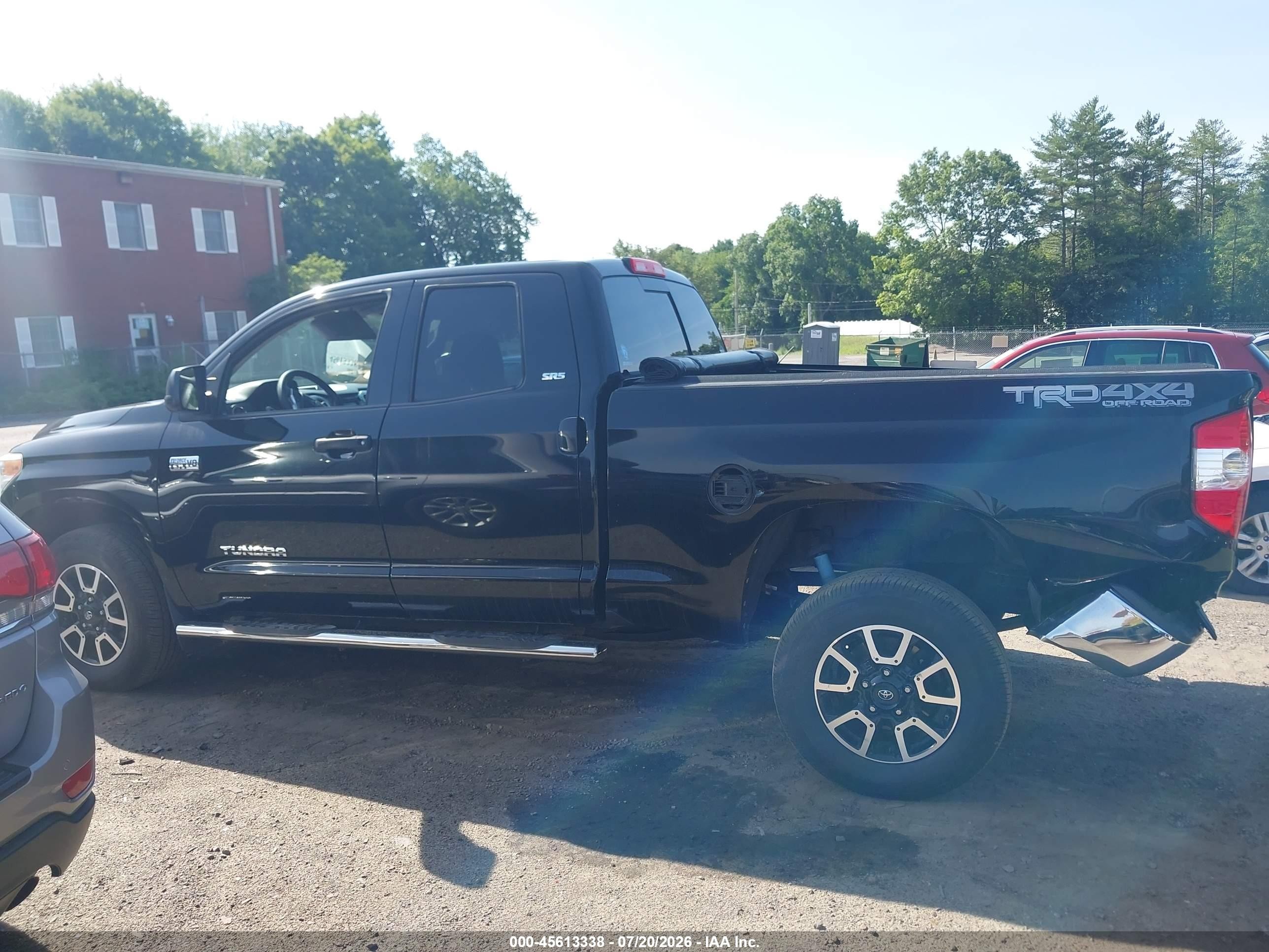 2014 Toyota Tundra Sr5 5.7l V8 Black vin: 5TFUY5F11EX410375