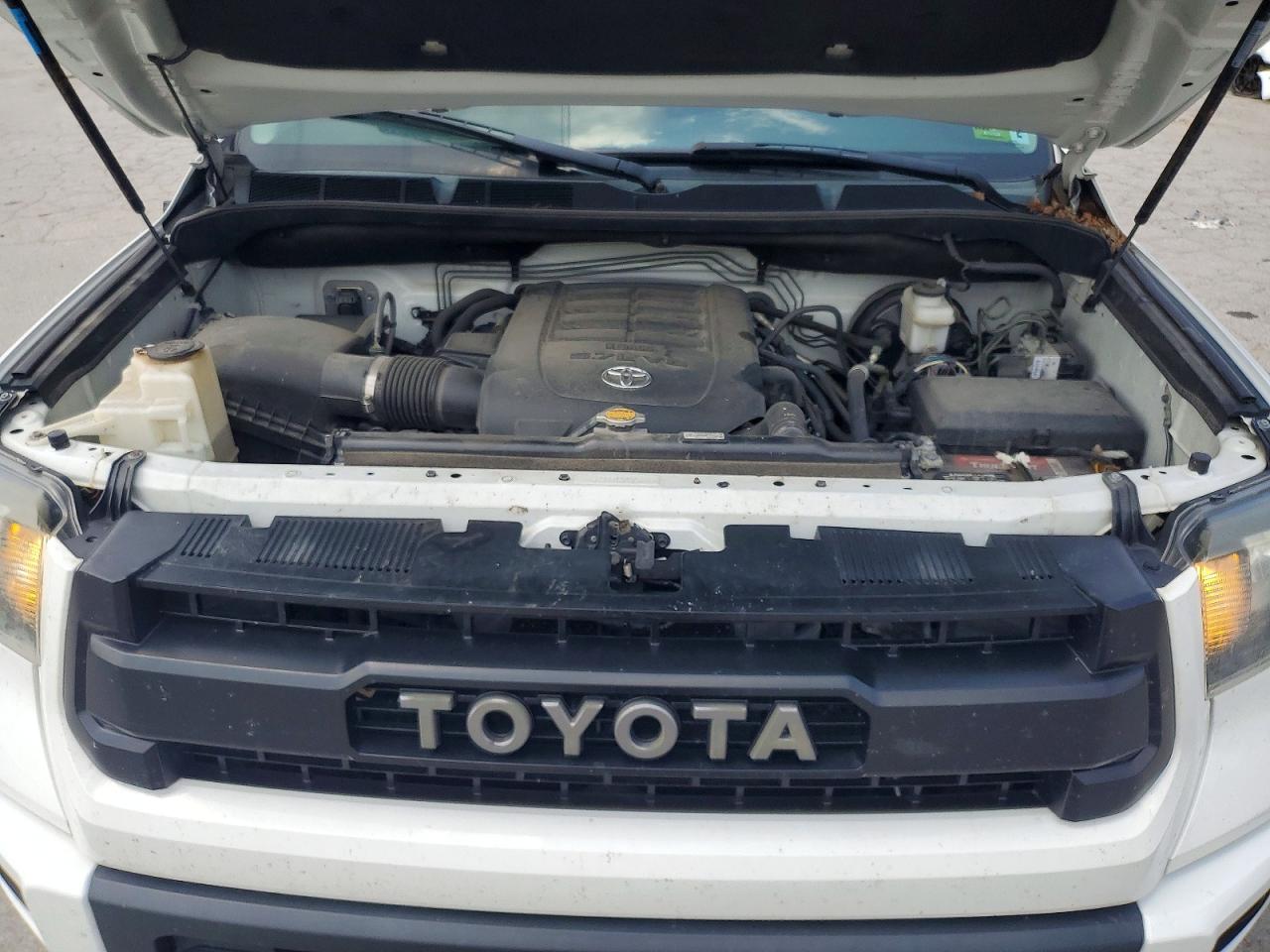 2015 Toyota Tundra Trd Pro White vin: 5TFUY5F11FX441966