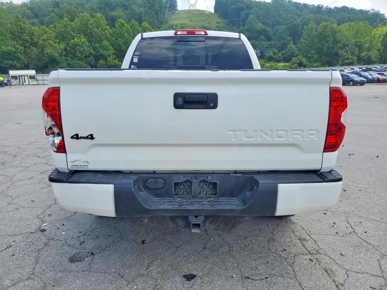 2015 Toyota Tundra Trd Pro White vin: 5TFUY5F11FX441966