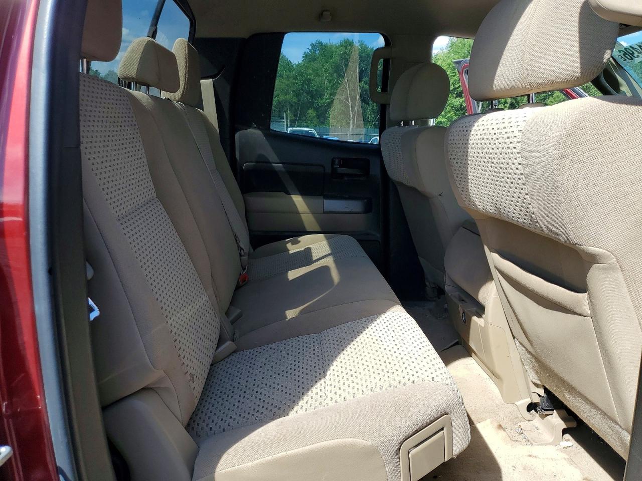 2010 Toyota Tundra Double Cab Sr5 Красный vin: 5TFUY5F12AX142379