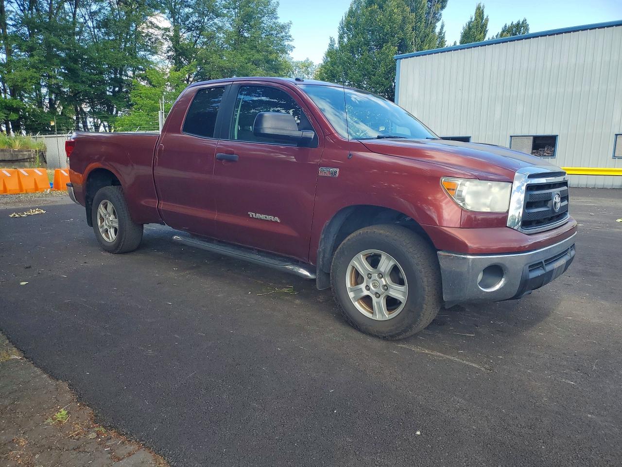 2010 Toyota Tundra Double Cab Sr5 Бордовый vin: 5TFUY5F12AX149509