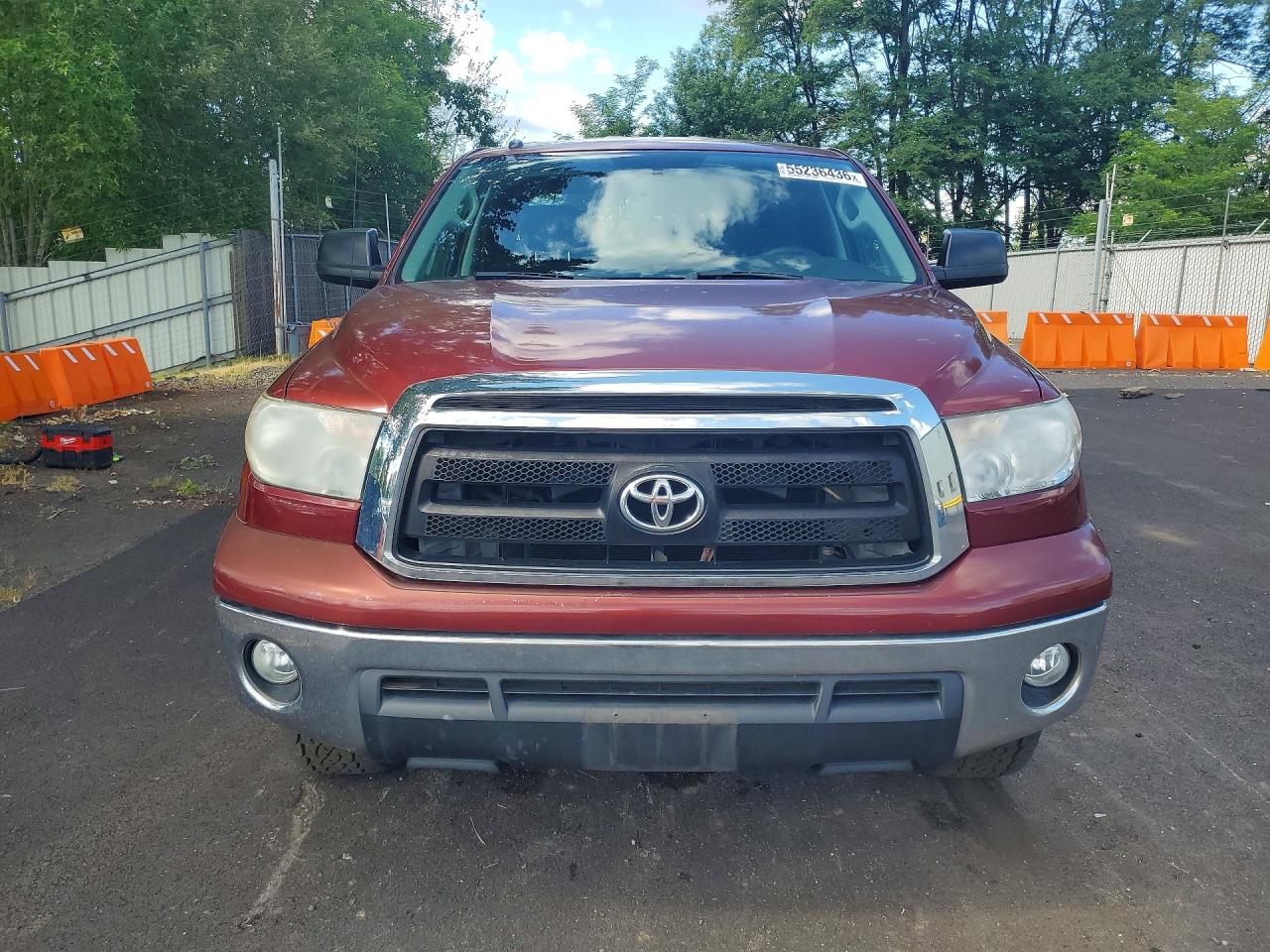 2010 Toyota Tundra Double Cab Sr5 Бордовый vin: 5TFUY5F12AX149509