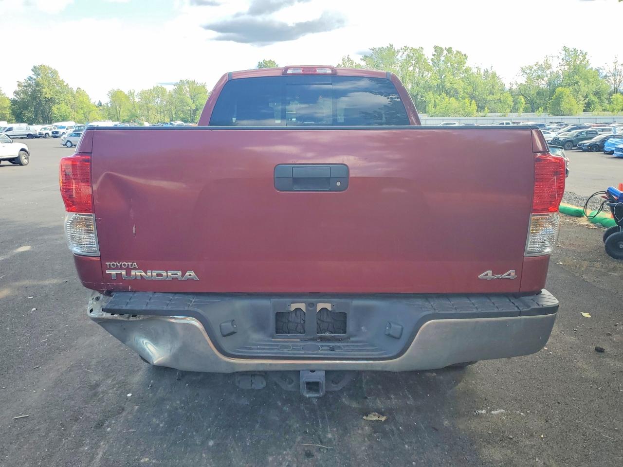 2010 Toyota Tundra Double Cab Sr5 Бордовый vin: 5TFUY5F12AX149509