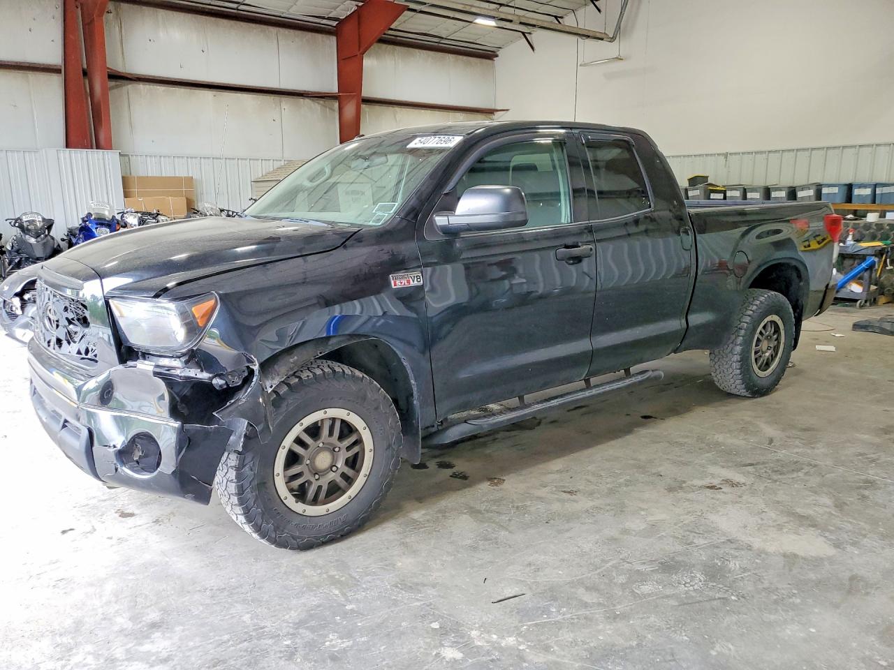 2011 Toyota Tundra Double Cab Sr5 Black vin: 5TFUY5F12BX188845