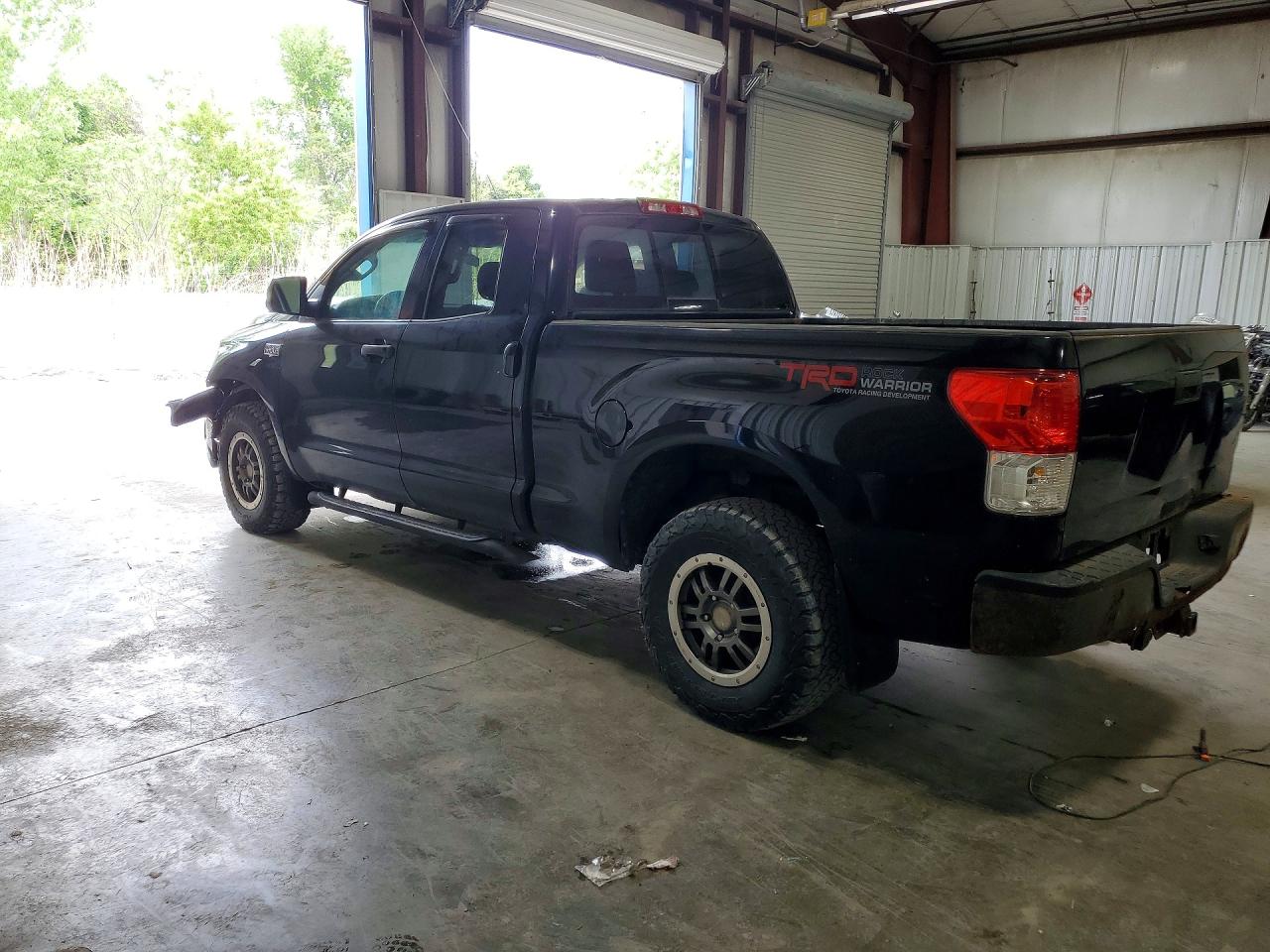 2011 Toyota Tundra Double Cab Sr5 Black vin: 5TFUY5F12BX188845
