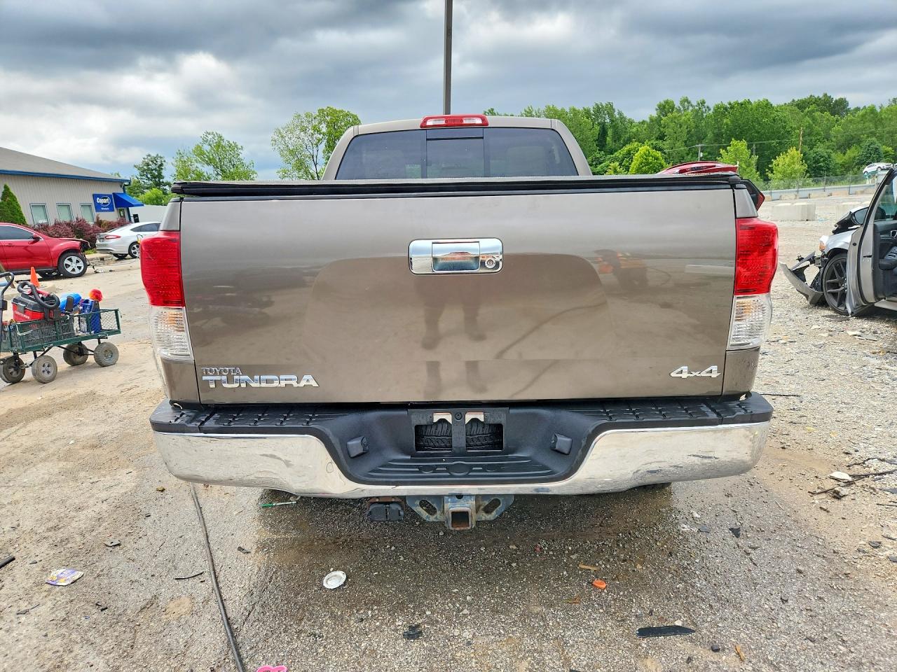 2012 Toyota Tundra Double Cab Sr5 Gray vin: 5TFUY5F12CX266798