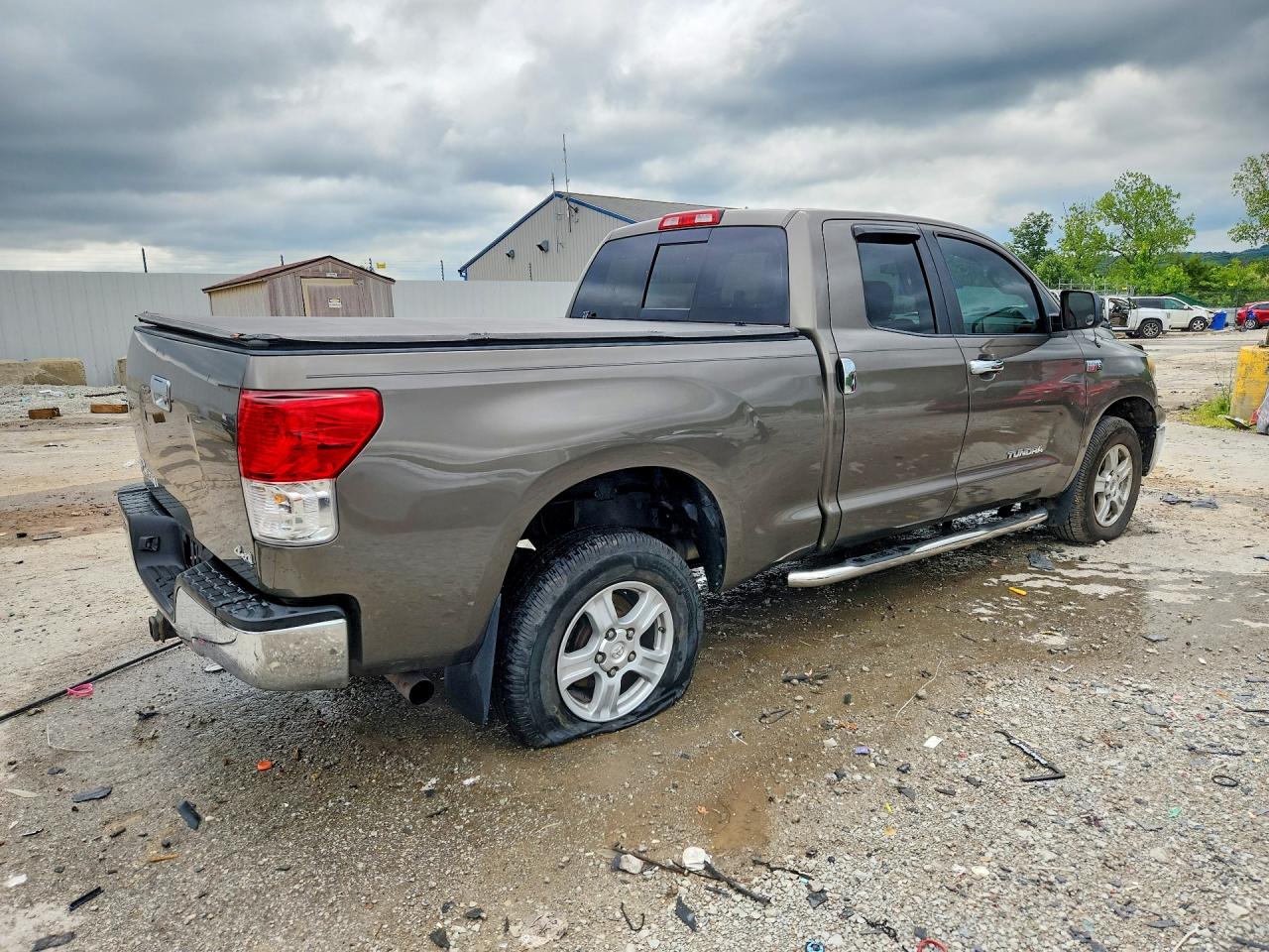 2012 Toyota Tundra Double Cab Sr5 Gray vin: 5TFUY5F12CX266798