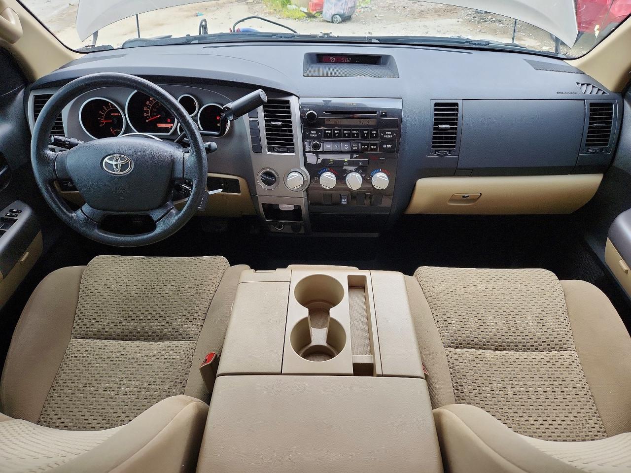 2012 Toyota Tundra Double Cab Sr5 Gray vin: 5TFUY5F12CX266798