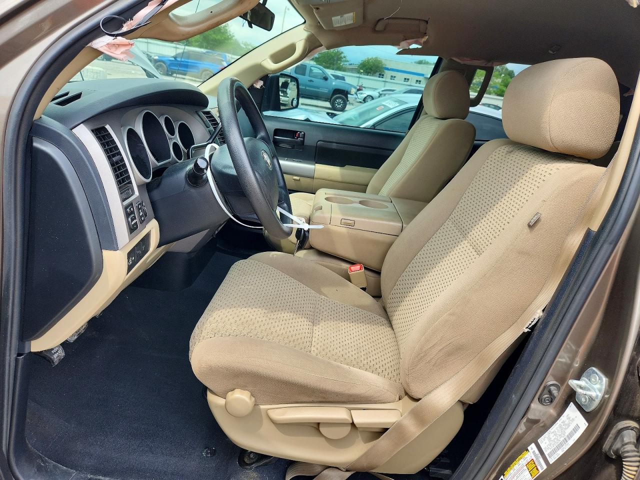 2012 Toyota Tundra Double Cab Sr5 Gray vin: 5TFUY5F12CX266798