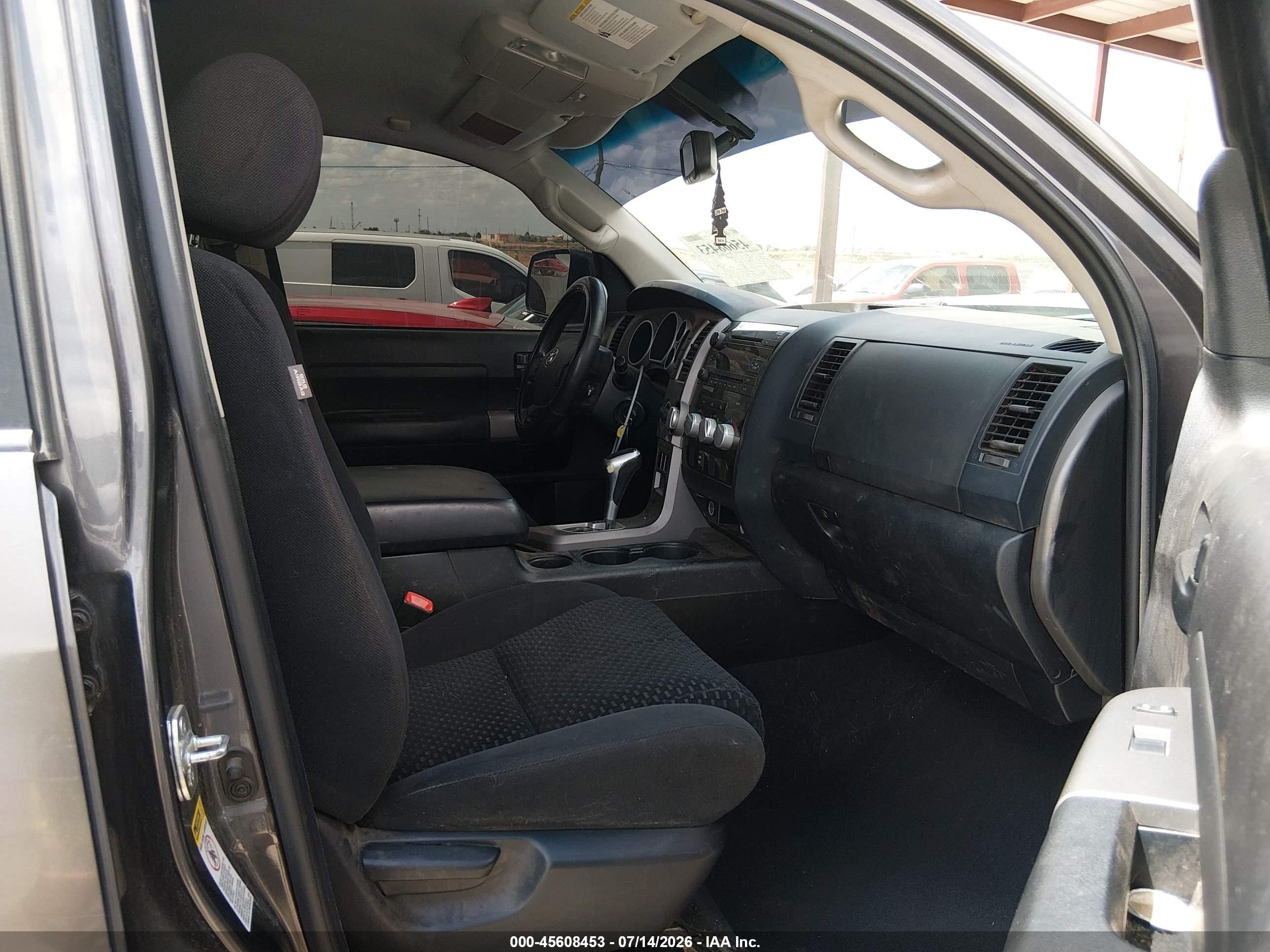 2012 Toyota Tundra Grade 5.7l V8 Gray vin: 5TFUY5F12CX270544