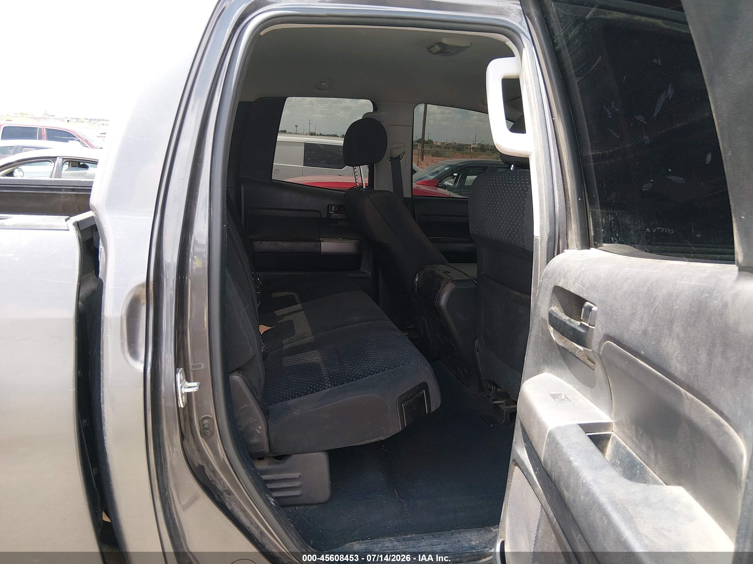 2012 Toyota Tundra Grade 5.7l V8 Gray vin: 5TFUY5F12CX270544