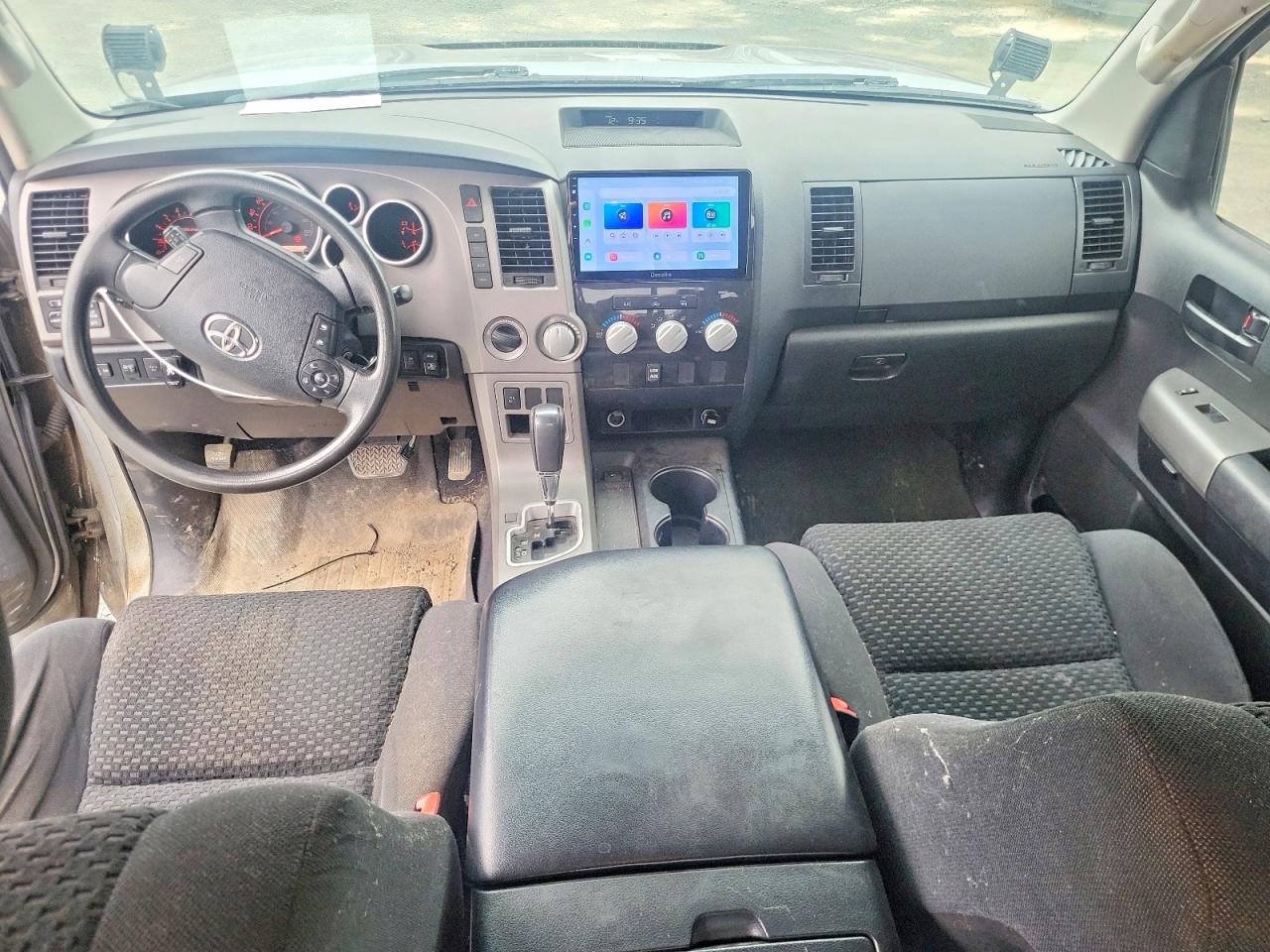 2013 Toyota Tundra Double Cab Sr5 Silver vin: 5TFUY5F12DX273557