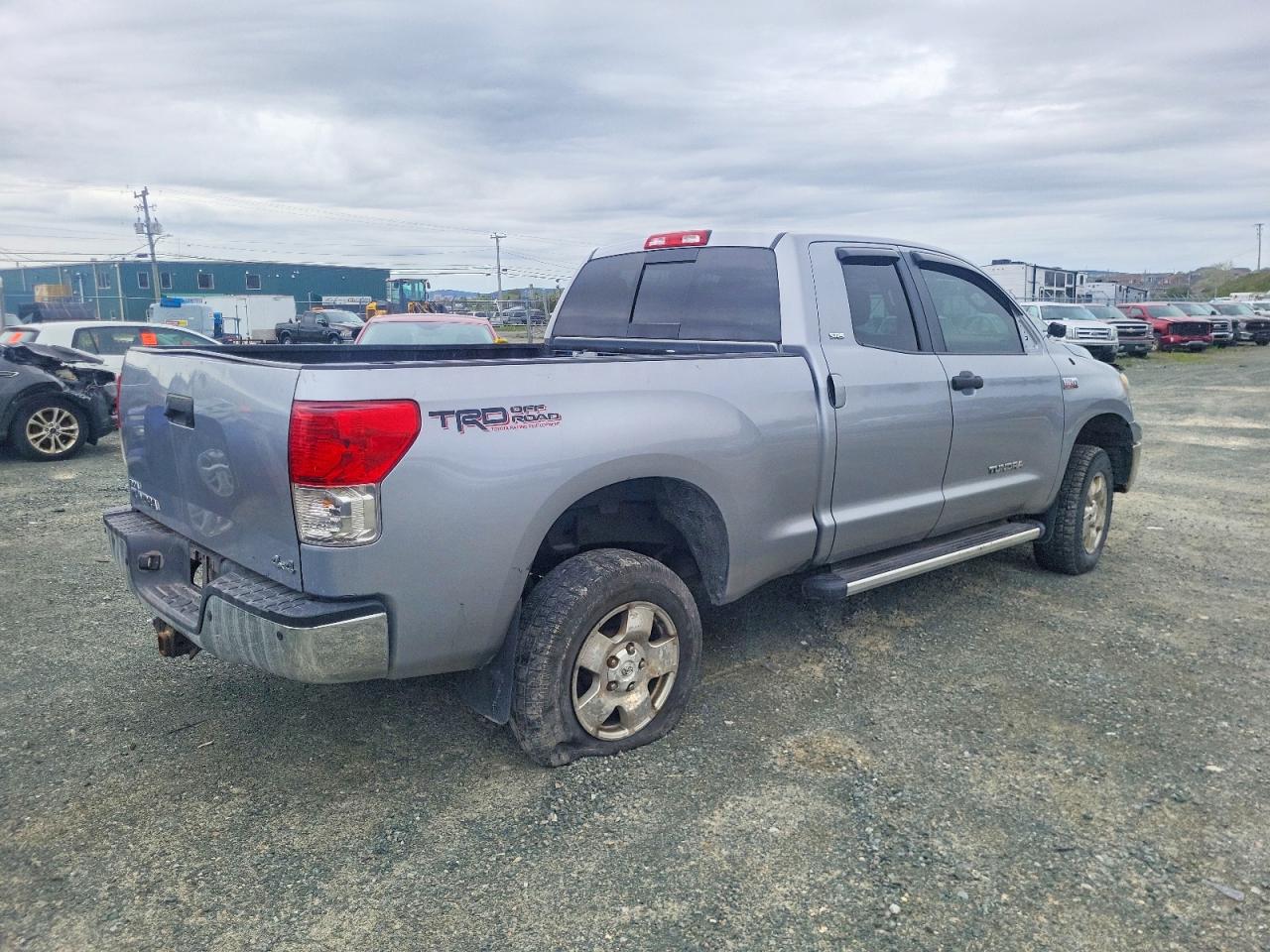 2013 Toyota Tundra Double Cab Sr5 Silver vin: 5TFUY5F12DX273557