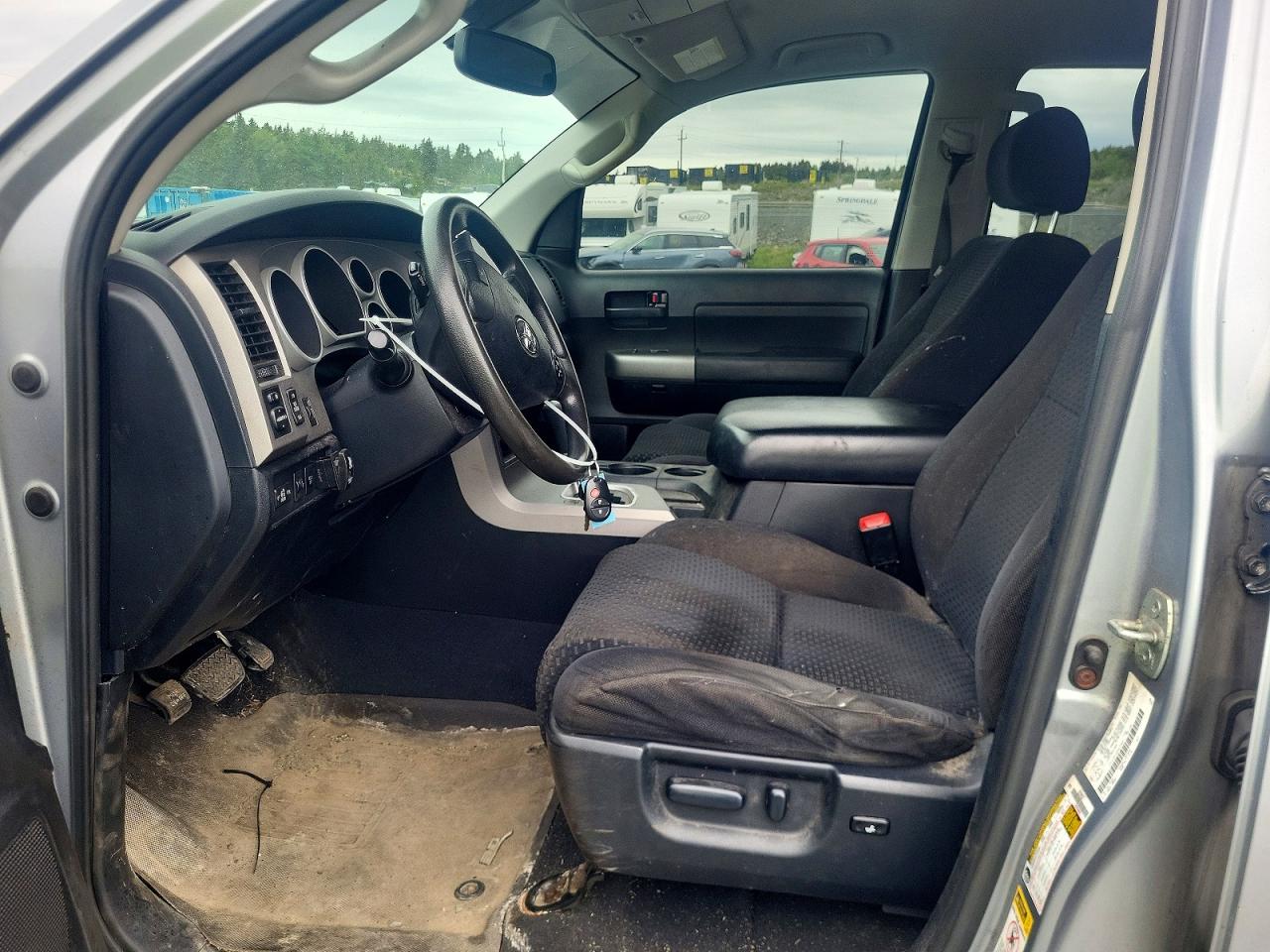 2013 Toyota Tundra Double Cab Sr5 Silver vin: 5TFUY5F12DX273557