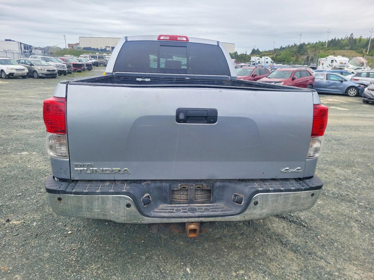 2013 Toyota Tundra Double Cab Sr5 Silver vin: 5TFUY5F12DX273557