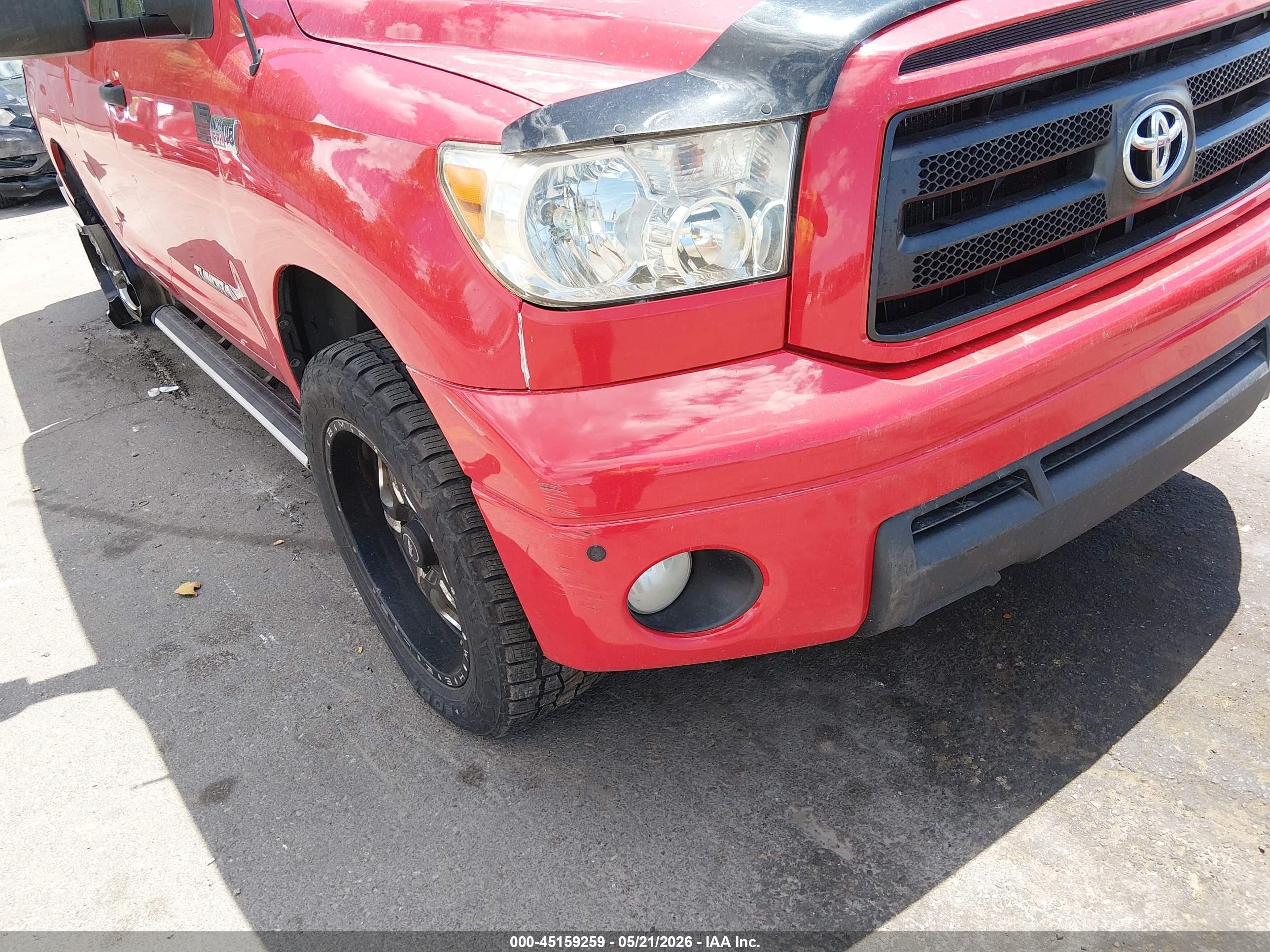 2010 Toyota Tundra Grade 5.7l V8 Красный vin: 5TFUY5F13AX117328