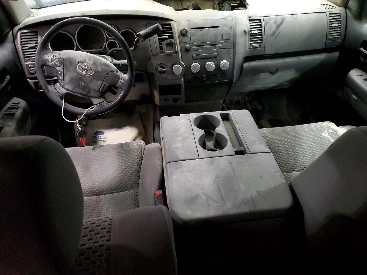 2012 Toyota Tundra Double Cab Sr5 Silver vin: 5TFUY5F13CX232112