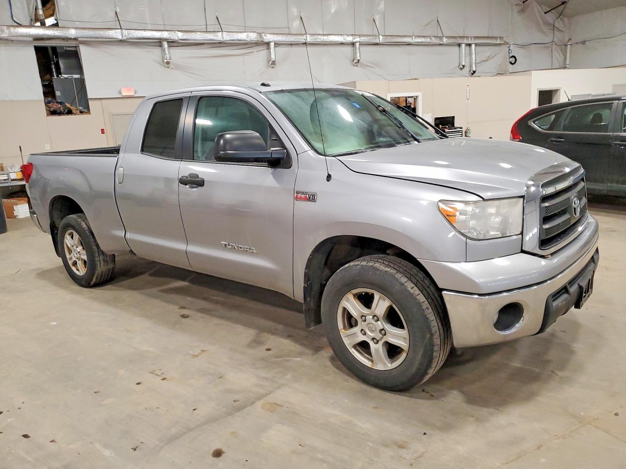 2012 Toyota Tundra Double Cab Sr5 Silver vin: 5TFUY5F13CX232112