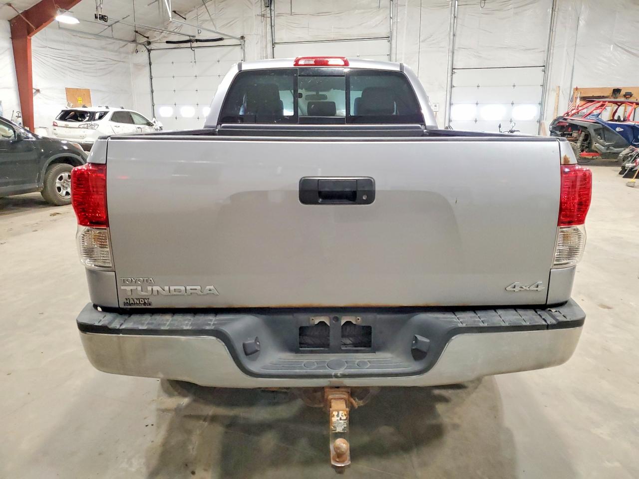 2012 Toyota Tundra Double Cab Sr5 Silver vin: 5TFUY5F13CX232112