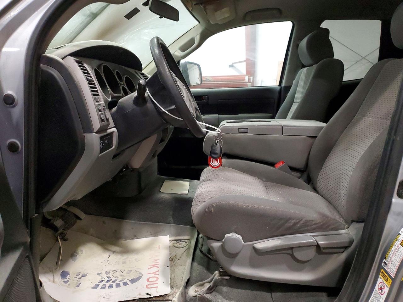 2012 Toyota Tundra Double Cab Sr5 Silver vin: 5TFUY5F13CX232112