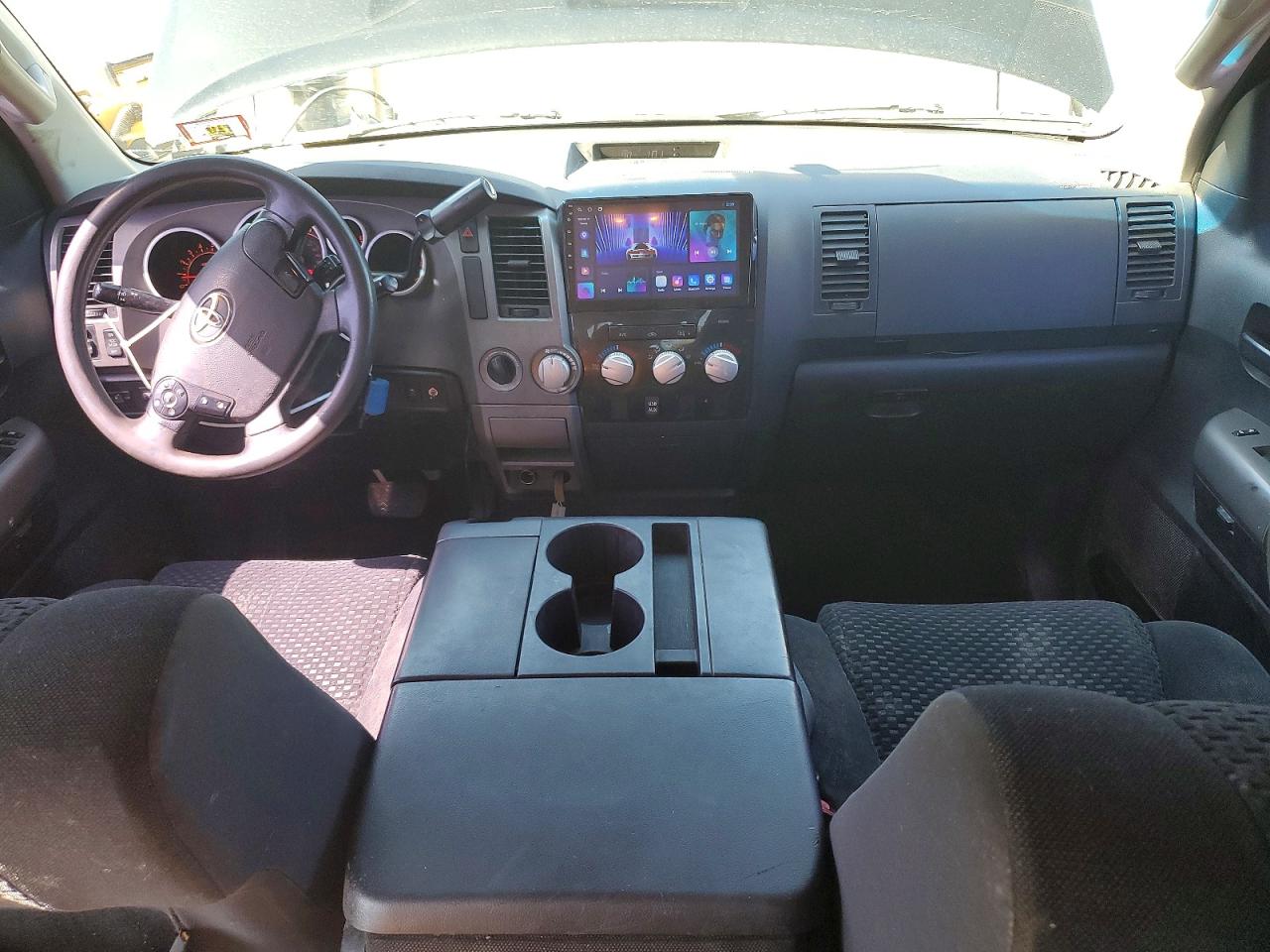 2010 Toyota Tundra Double Cab Sr5 Black vin: 5TFUY5F14AX114891