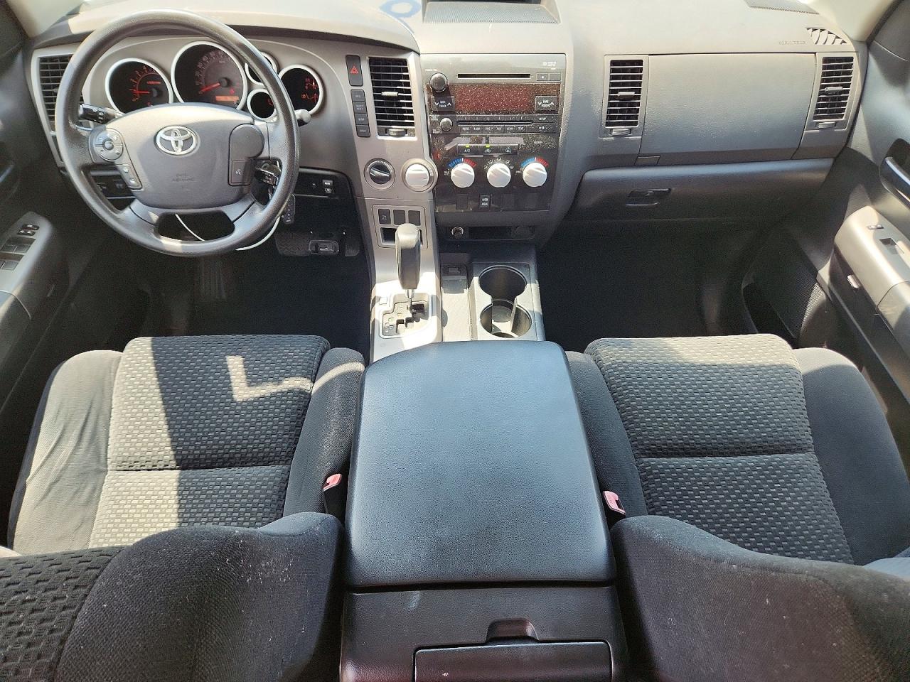 2010 Toyota Tundra Double Cab Sr5 Blue vin: 5TFUY5F14AX147325