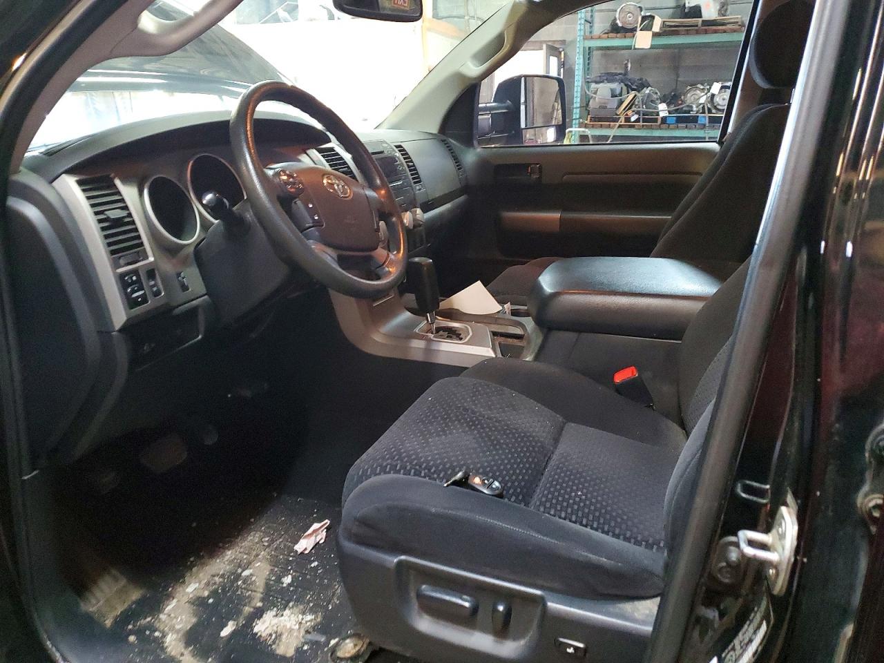 2010 Toyota Tundra Double Cab Sr5 Black vin: 5TFUY5F14AX149835