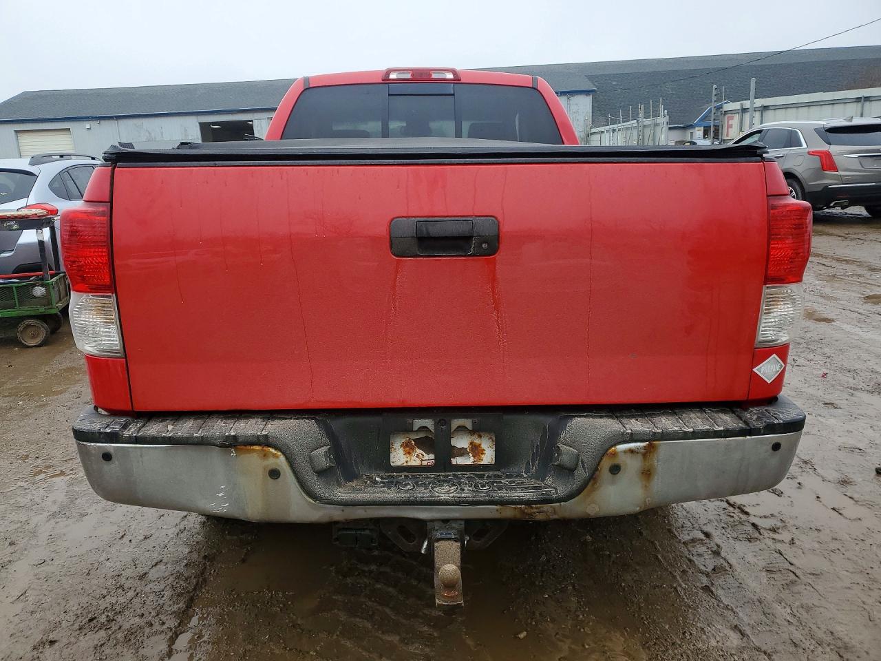 2010 Toyota Tundra Grade Красный vin: 5TFUY5F14AX150094