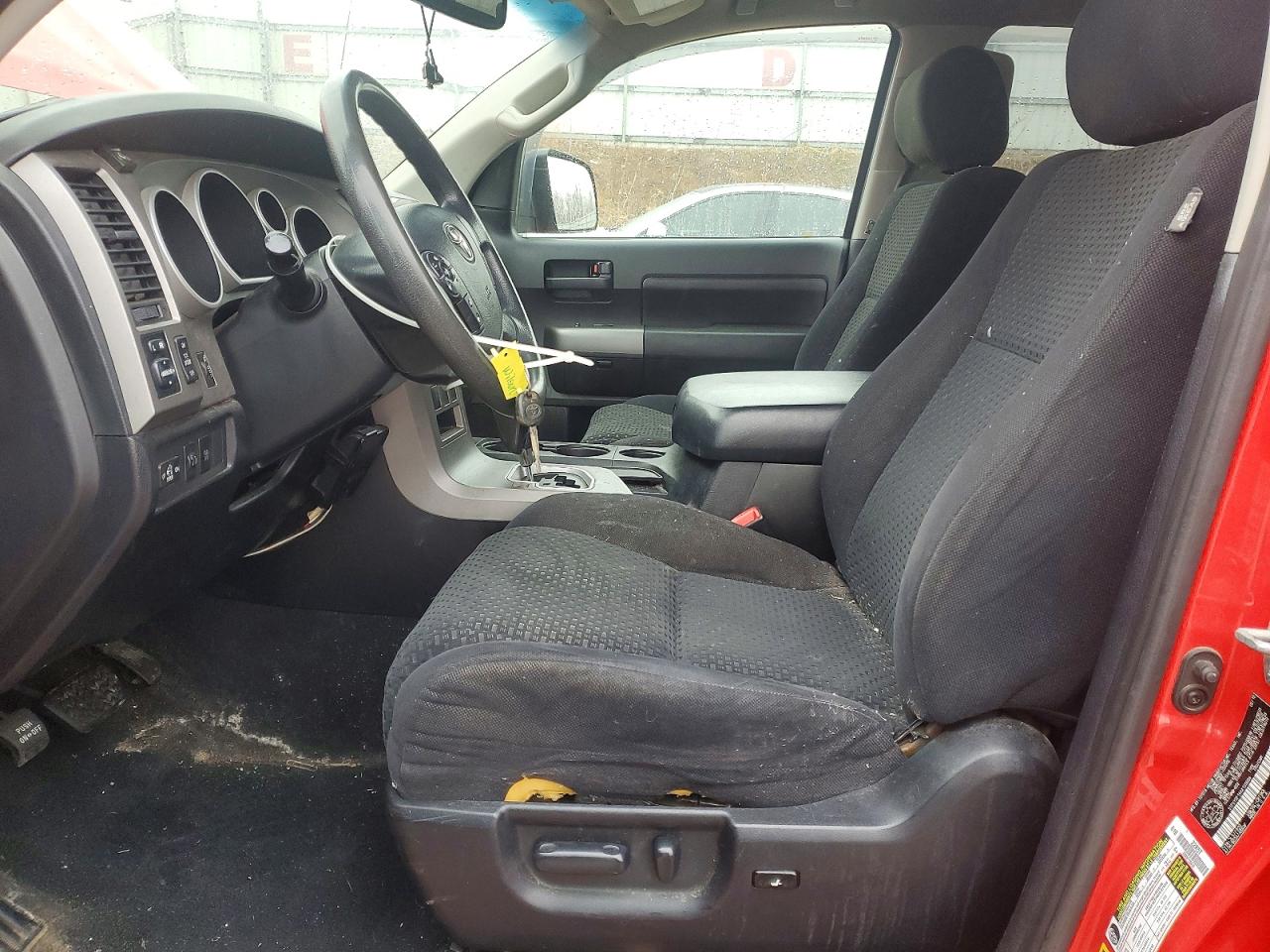 2010 Toyota Tundra Grade Красный vin: 5TFUY5F14AX150094