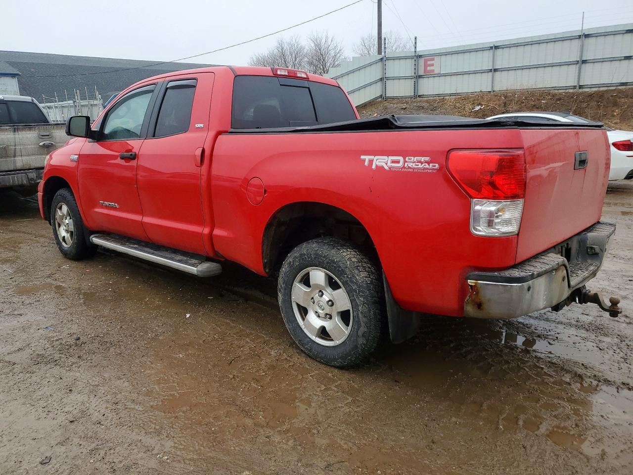 2010 Toyota Tundra Grade Красный vin: 5TFUY5F14AX150094