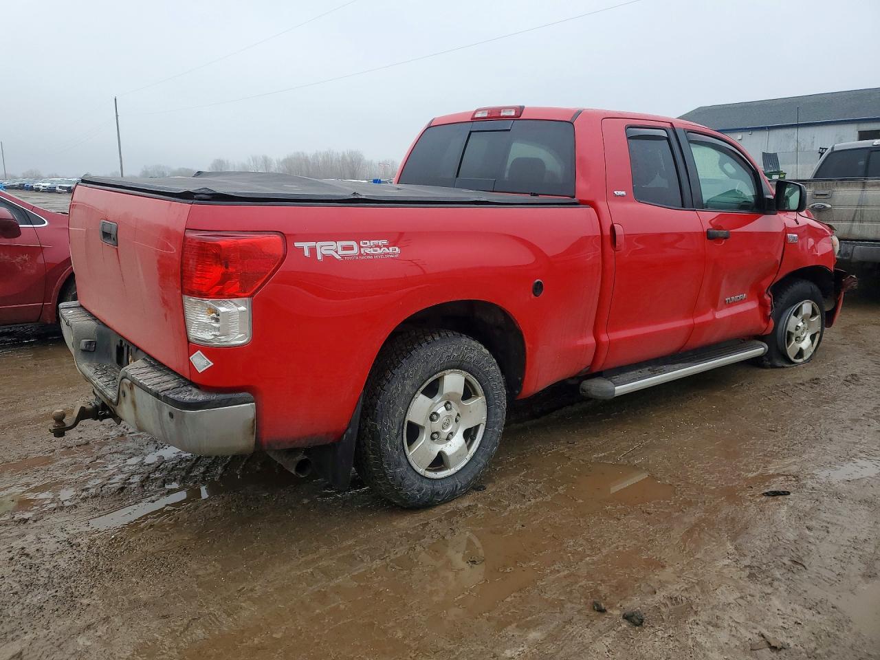 2010 Toyota Tundra Grade Красный vin: 5TFUY5F14AX150094