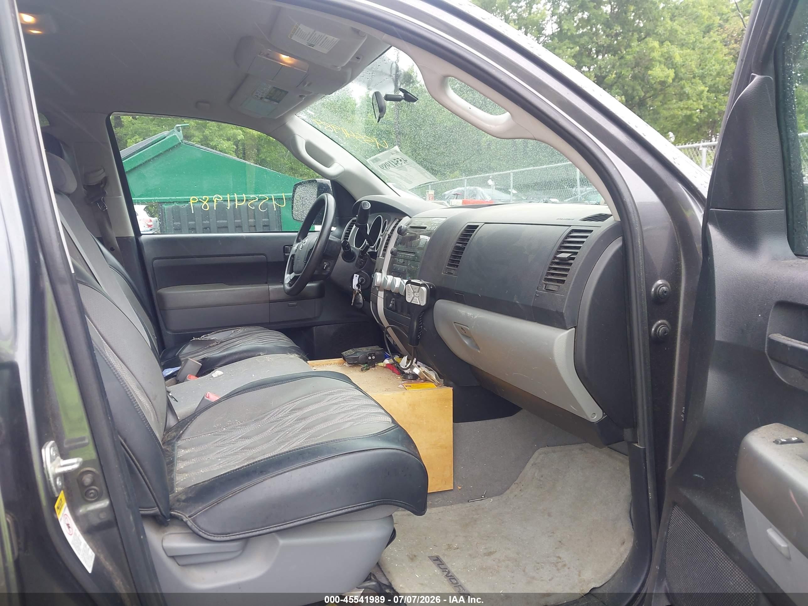 2011 Toyota Tundra Grade 5.7l V8 Gray vin: 5TFUY5F14BX165499
