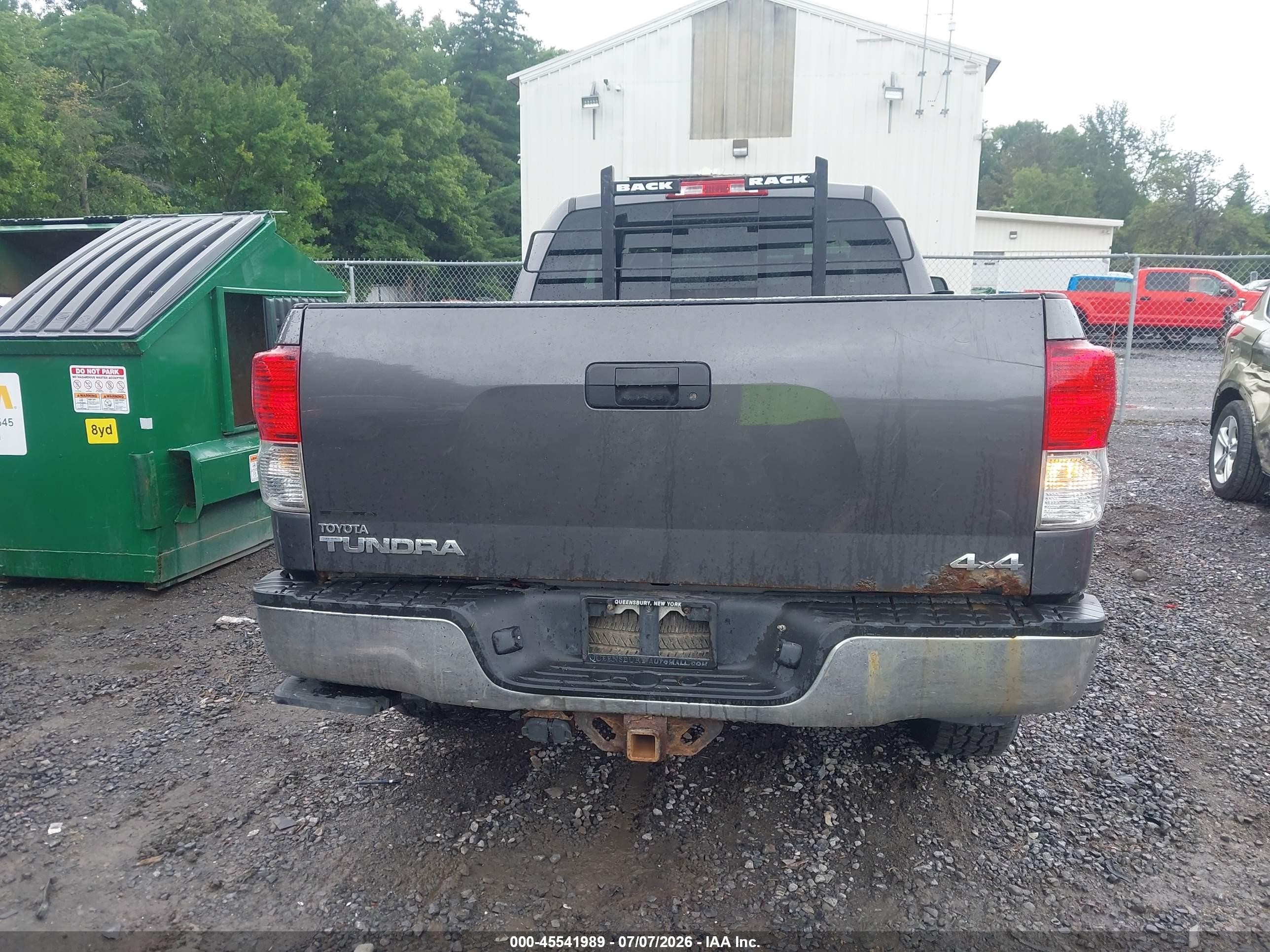 2011 Toyota Tundra Grade 5.7l V8 Gray vin: 5TFUY5F14BX165499
