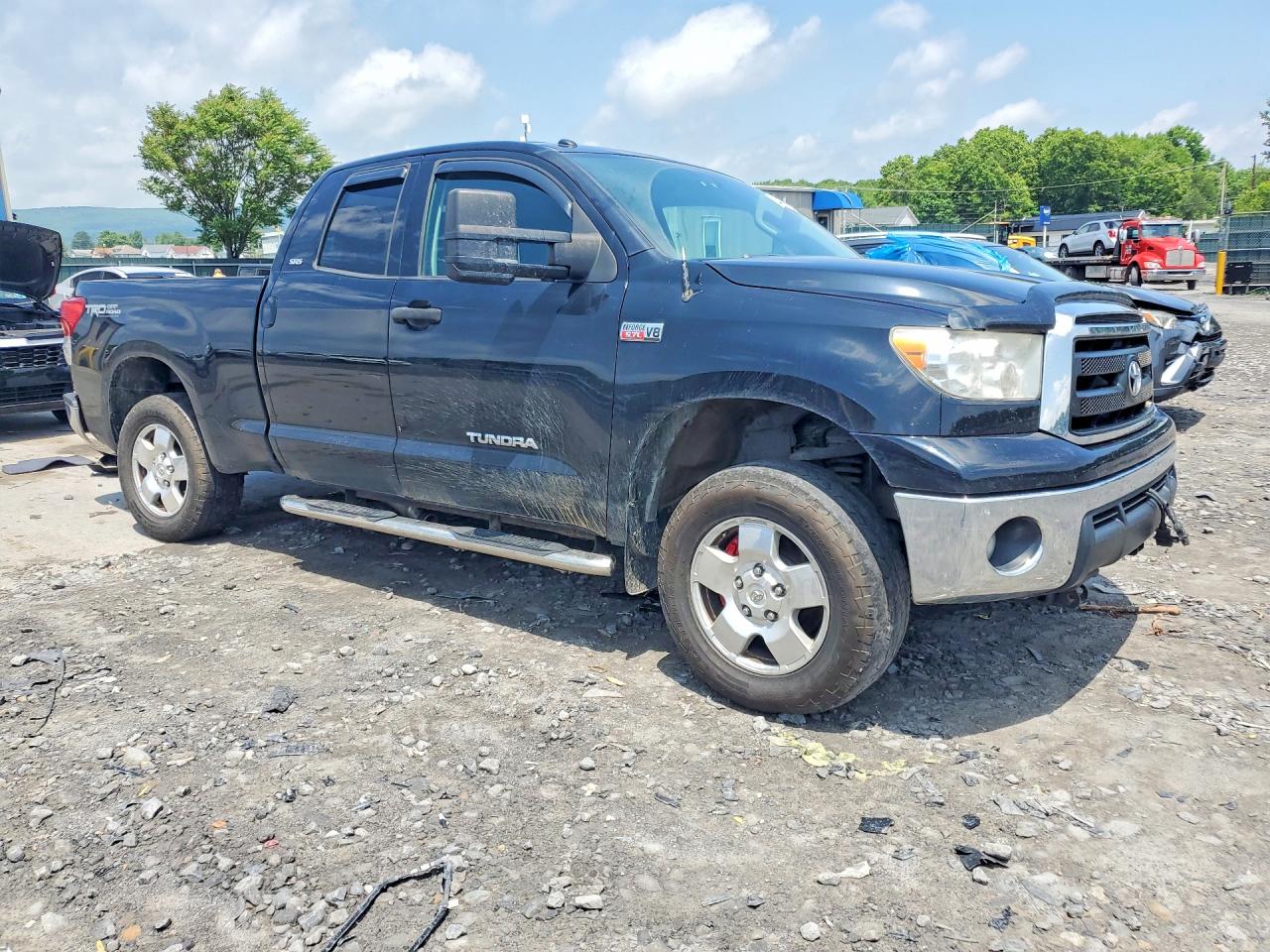 2011 Toyota Tundra Double Cab Sr5 Черный vin: 5TFUY5F14BX165728