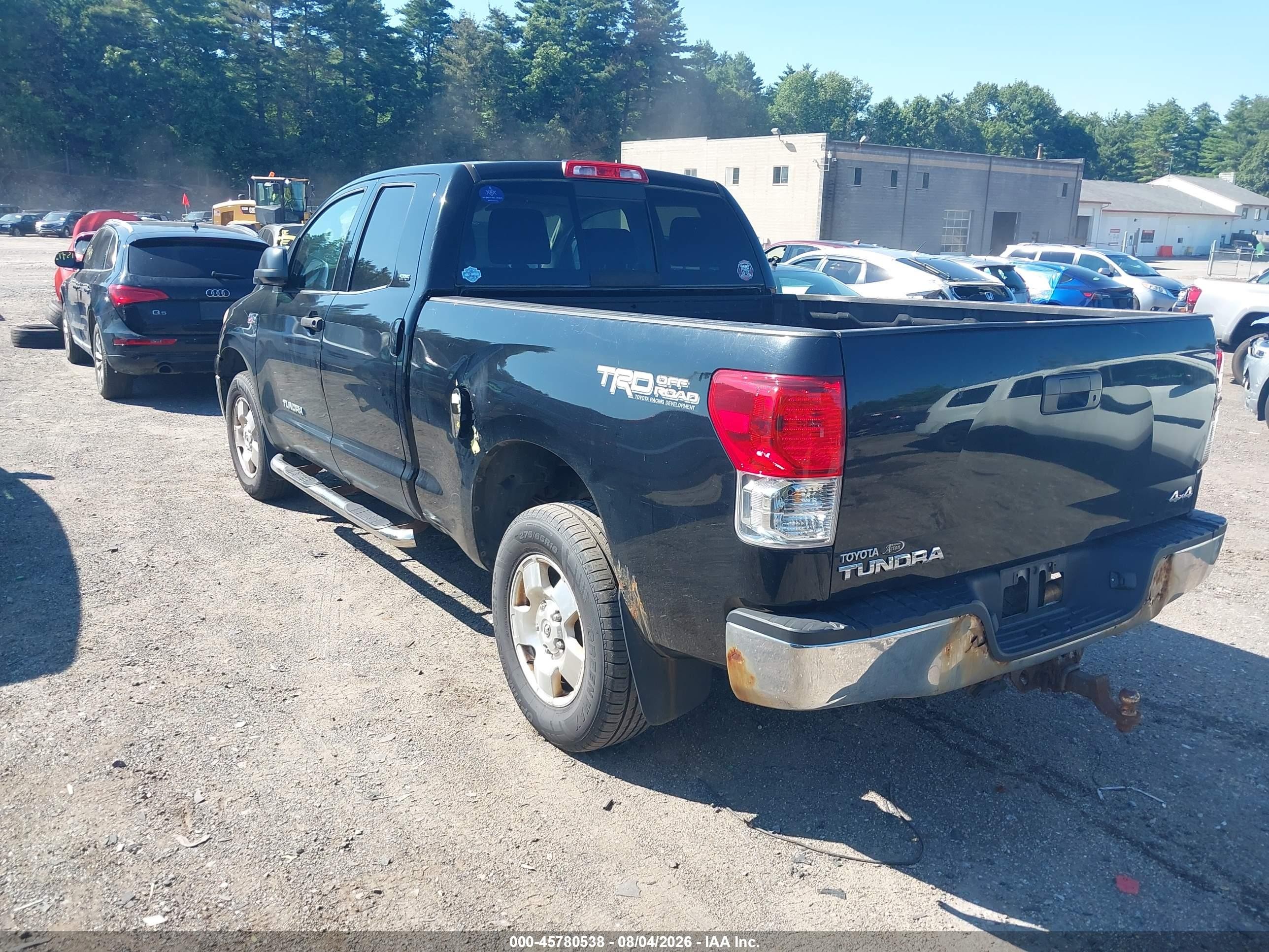2011 Toyota Tundra Grade 5.7l V8 Черный vin: 5TFUY5F14BX182349