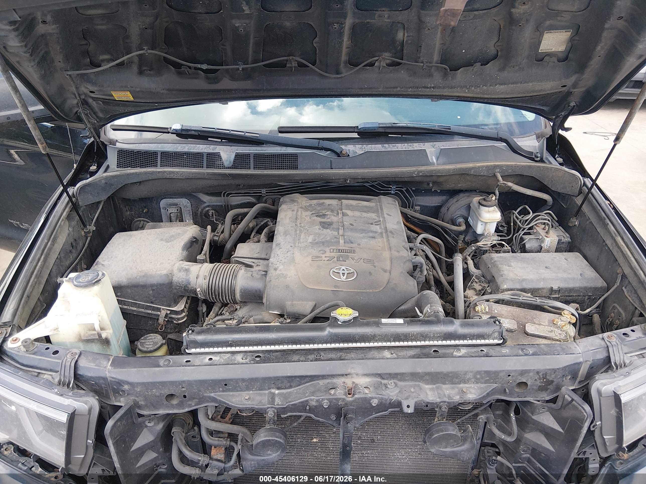 2011 Toyota Tundra Grade 5.7l V8 Черный vin: 5TFUY5F14BX195781