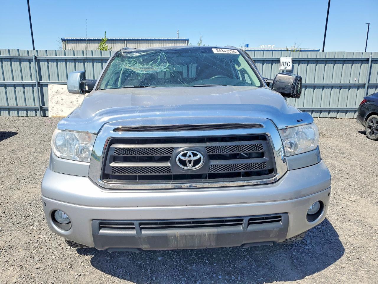 2012 Toyota Tundra Double Cab Sr5 Silver vin: 5TFUY5F14CX233690
