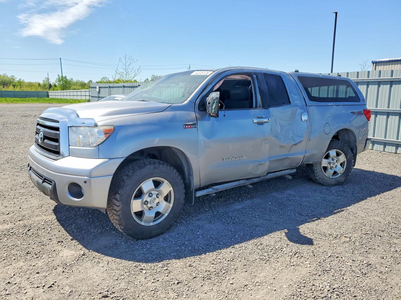 2012 Toyota Tundra Double Cab Sr5 Silver vin: 5TFUY5F14CX233690