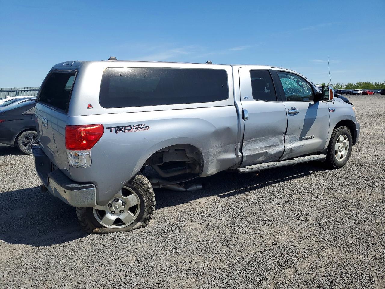 2012 Toyota Tundra Double Cab Sr5 Silver vin: 5TFUY5F14CX233690