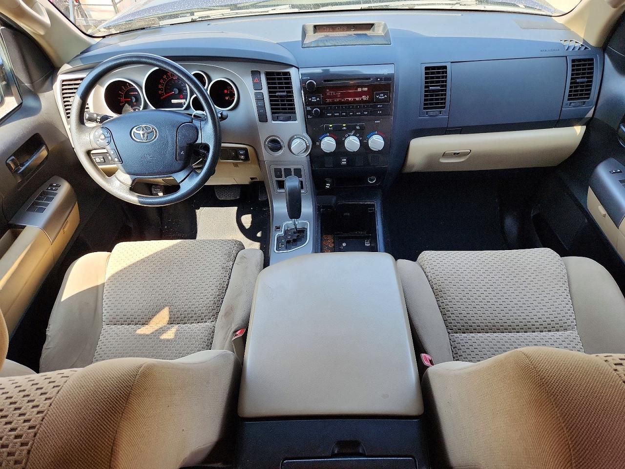 2013 Toyota Tundra Double Cab Sr5 Blue vin: 5TFUY5F14DX278050