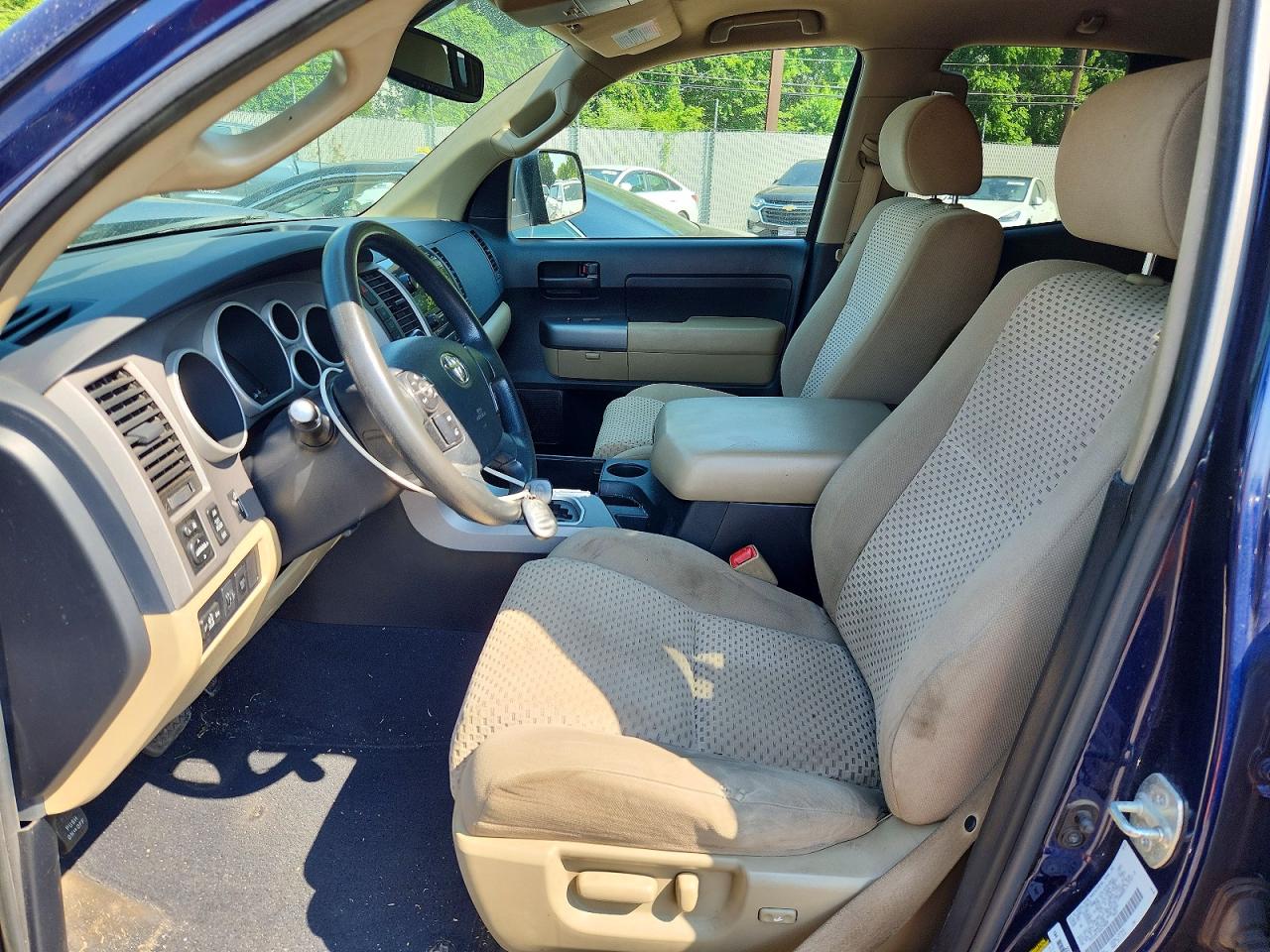 2013 Toyota Tundra Double Cab Sr5 Blue vin: 5TFUY5F14DX278050