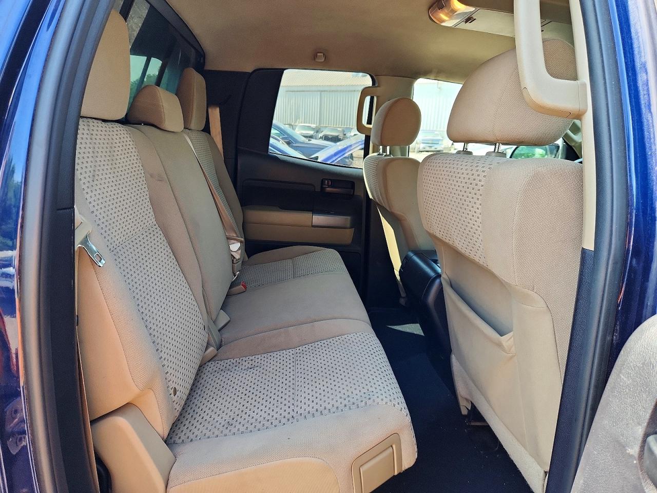 2013 Toyota Tundra Double Cab Sr5 Blue vin: 5TFUY5F14DX278050