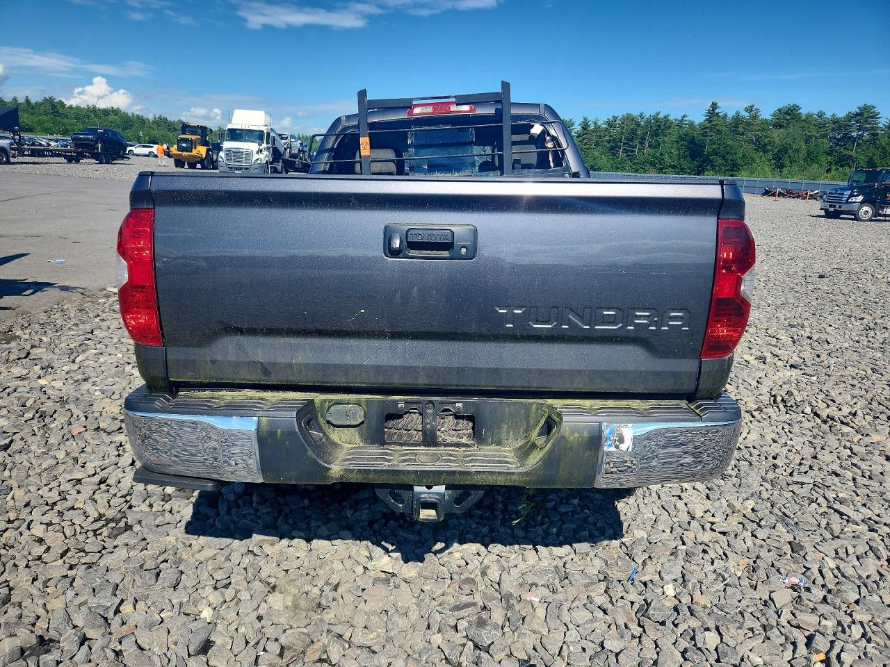 2014 Toyota Tundra Sr5 Gray vin: 5TFUY5F14EX386606