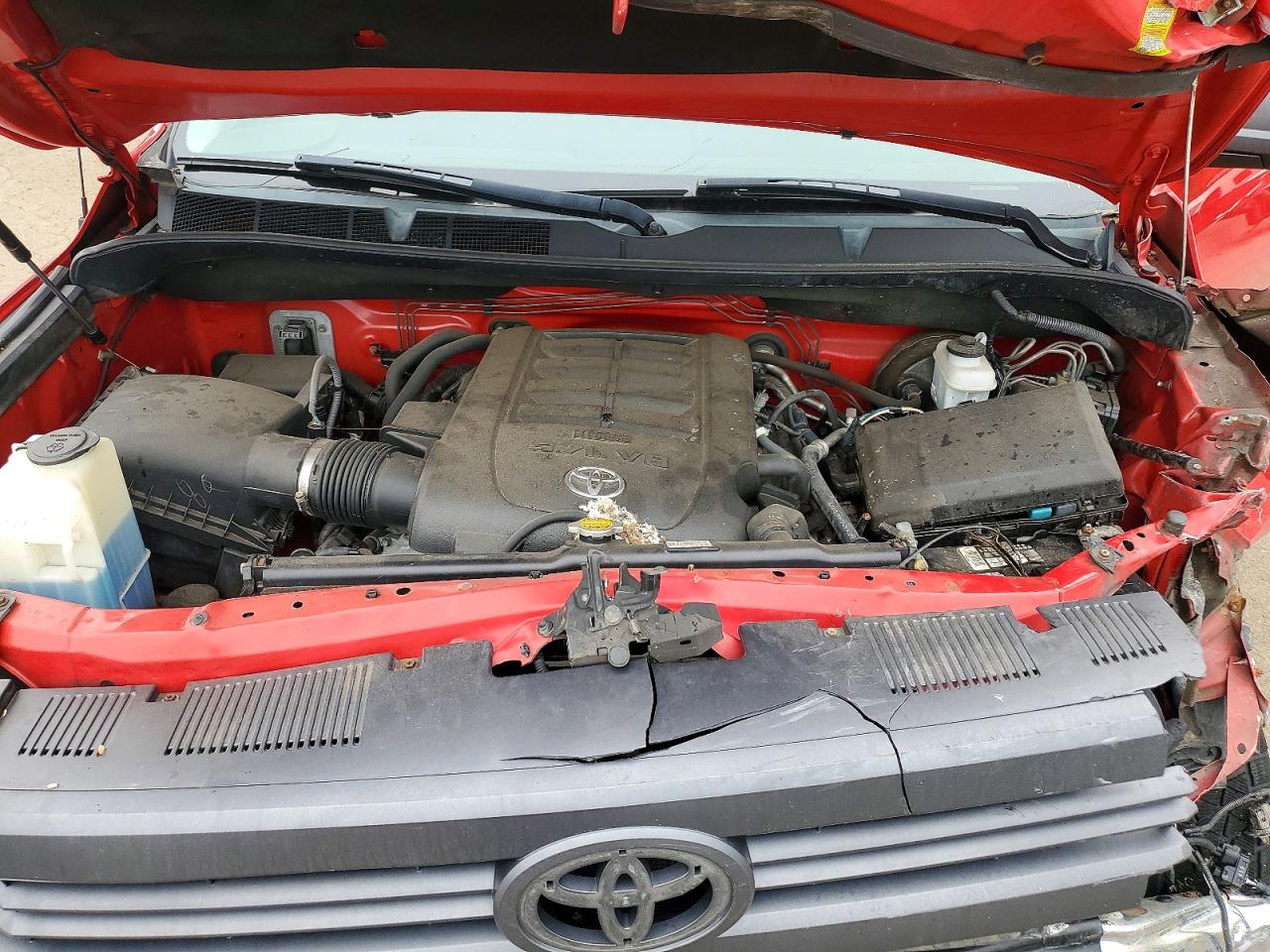 2014 Toyota Tundra Sr5 Red vin: 5TFUY5F14EX399503