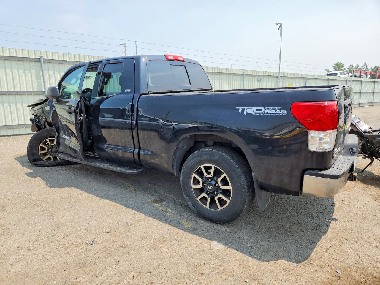 2011 Toyota Tundra Double Cab Sr5 Black vin: 5TFUY5F15BX189956