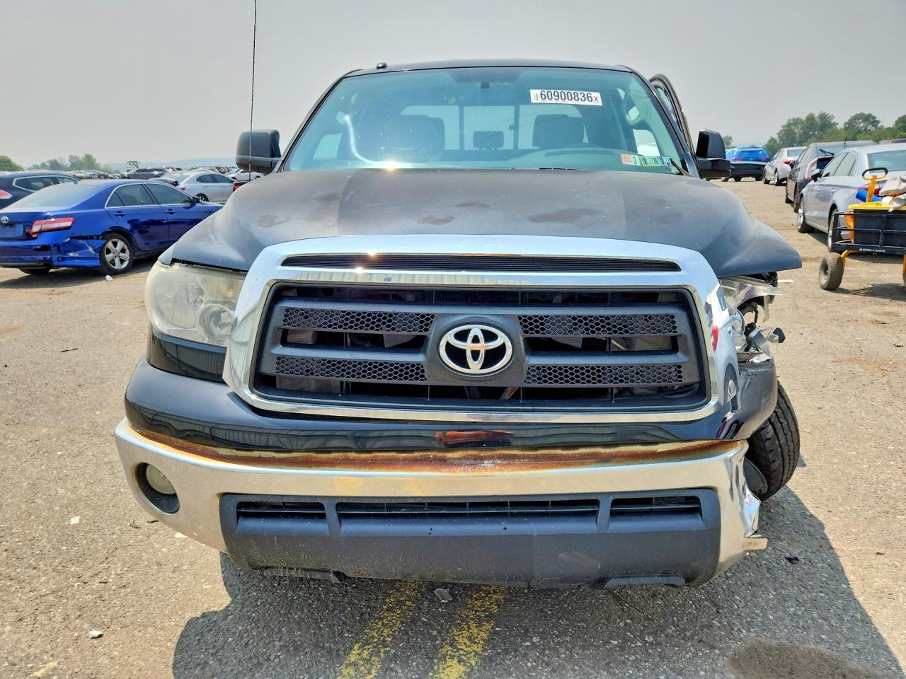 2011 Toyota Tundra Double Cab Sr5 Black vin: 5TFUY5F15BX189956