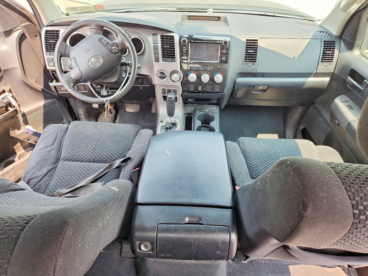 2011 Toyota Tundra Double Cab Sr5 Black vin: 5TFUY5F15BX189956