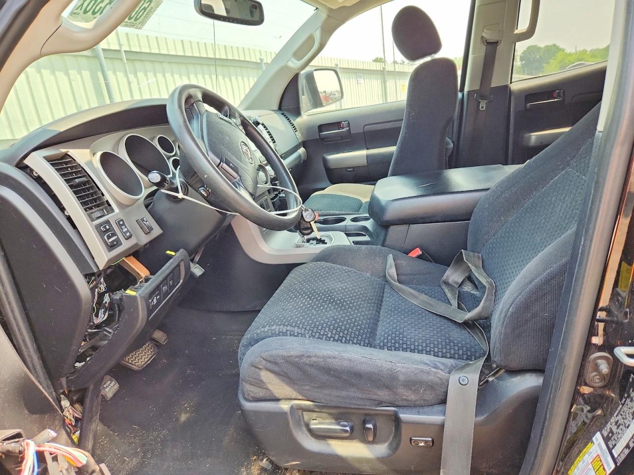 2011 Toyota Tundra Double Cab Sr5 Black vin: 5TFUY5F15BX189956